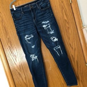 American Eagle Distressed Jegging
